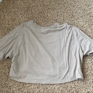 NWOT 2 Matching Cropped T-Shirts